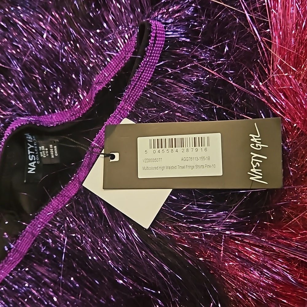 Nasty Gal Fringe Mini Shorts